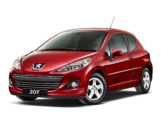 Peugeot 207 3 dv 2006-2012 montážne body